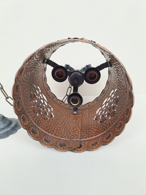 Image 1 of Vintage pendant lamp made of copper