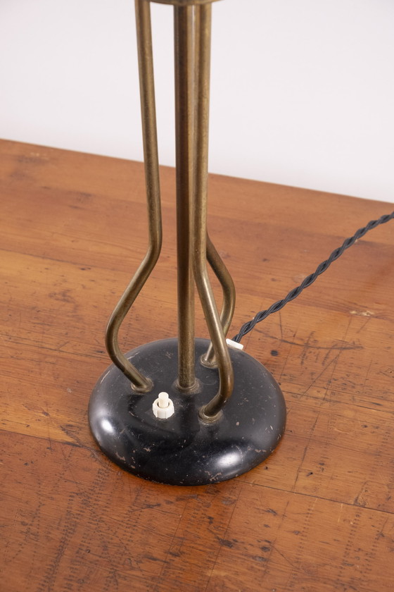 Image 1 of Lampada da tavolo danese in ottone, 1950 Danimarca