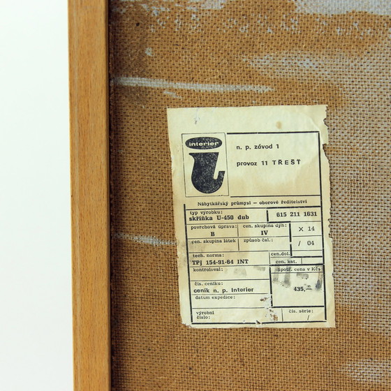 Image 1 of Tall Bar Sideboard U 460 by Jiri Jiroutek for Interier Praha, 1960s