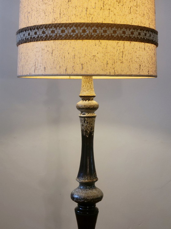 XL keramieken vloerlamp, West Germany, 1960 – Vloerlampen, Ceramic (photo 4 of 9)