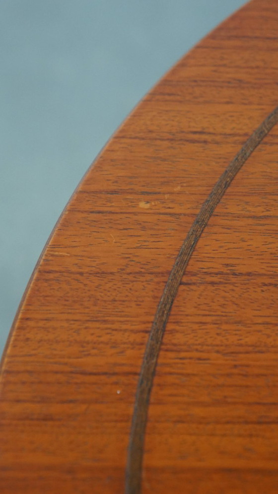 Image 1 of Mesa auxiliar/de centro redonda de diseño Art Déco Schuitema de la serie Decoforma