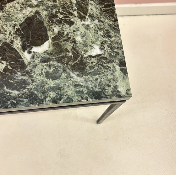 Image 1 of Marble And Metal Side Table