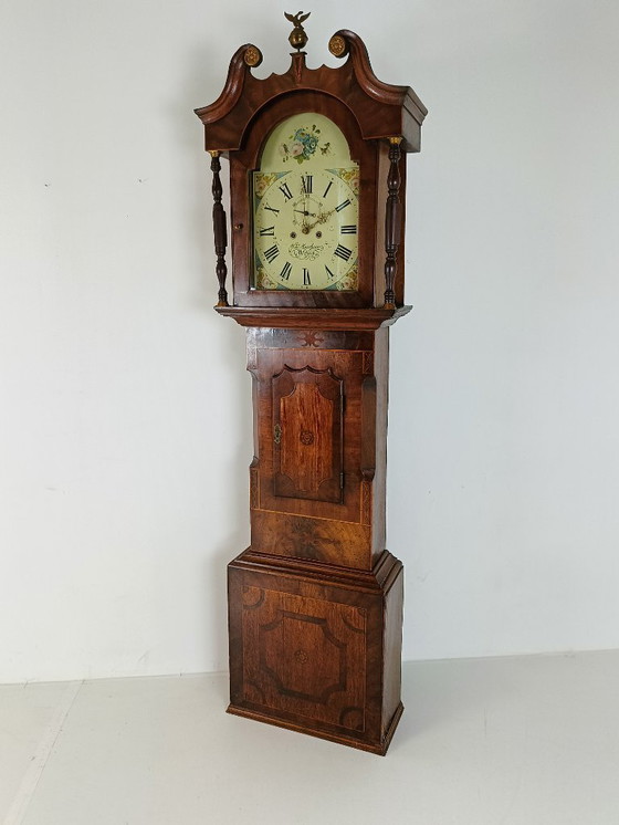 Image 1 of WM House Wetterby antique clock, 1780