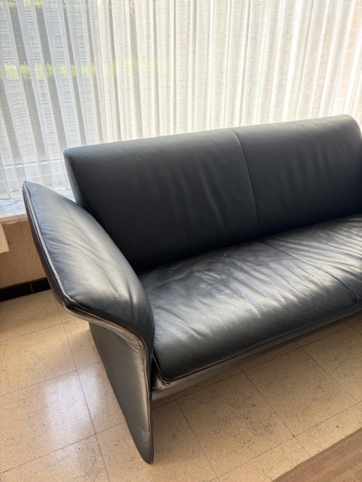 Sofá y zona de relax Jori – 2 zitsbanken, Leather, Metal (photo 2 of 5)