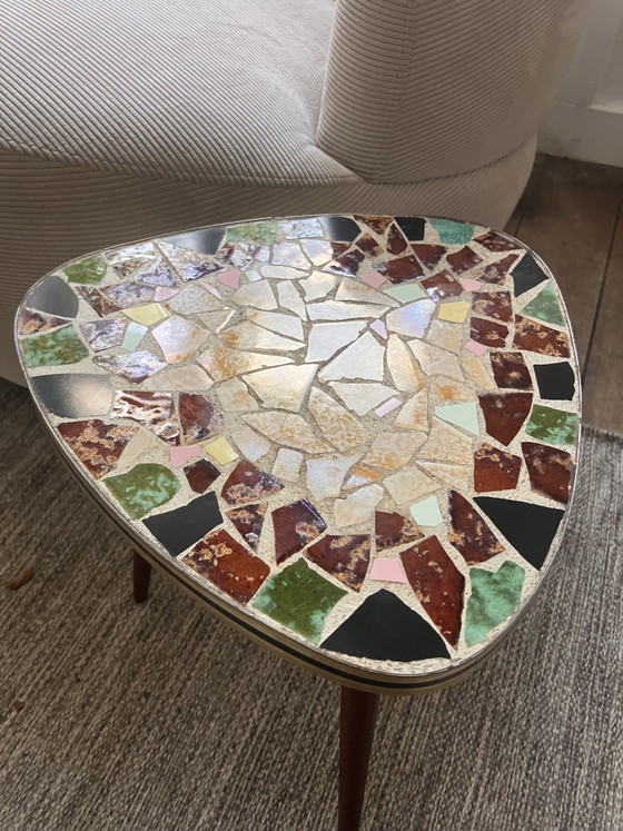 Tavolino Mosaico Vintage – Tavolini, Wood, Stone (photo 8 of 9)