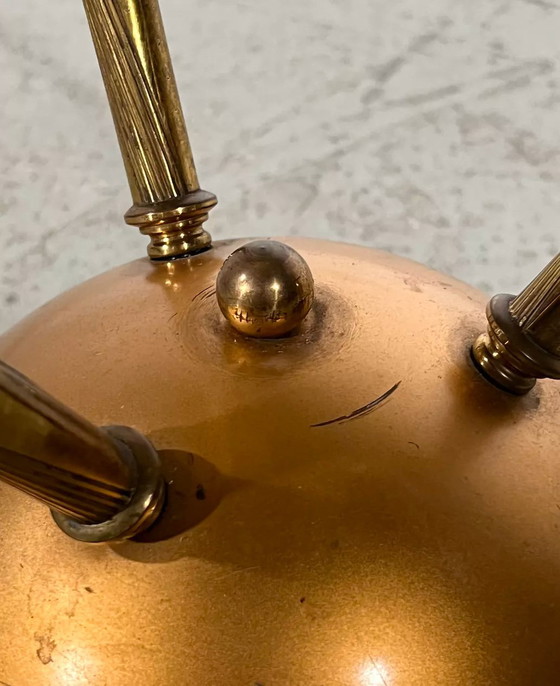 Image 1 of Stehleuchte 3 Blätter, 70er Jahre