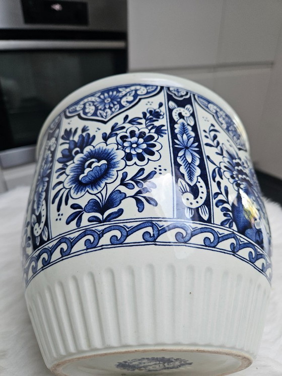 Vaso per piante vintage Royal Sphinx by Boch - Delfts Blauw – Vasi per piante, Ceramica (photo 6 of 10)