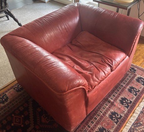 Designer armchair Ammannati & Vitelli for Brunati
