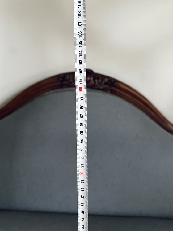 Image 1 of Elegante chaise longue in stile coroco, XIX secolo