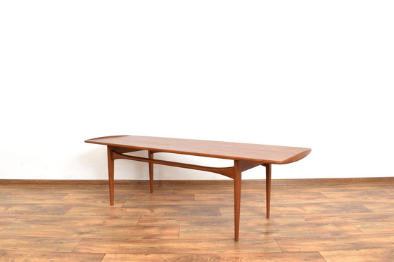 Image 1 of Table basse en teck du Mid Century par Tove Kindt-Larsen pour France & Søn / France & Daverkosen, 1960S