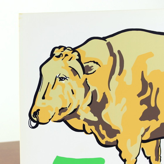 Image 1 of Vintage Czechoslovakian Pop Art Style Wall Panel (1960s)