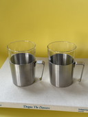 ZACK Design Glazen Met Roestvrijstaal