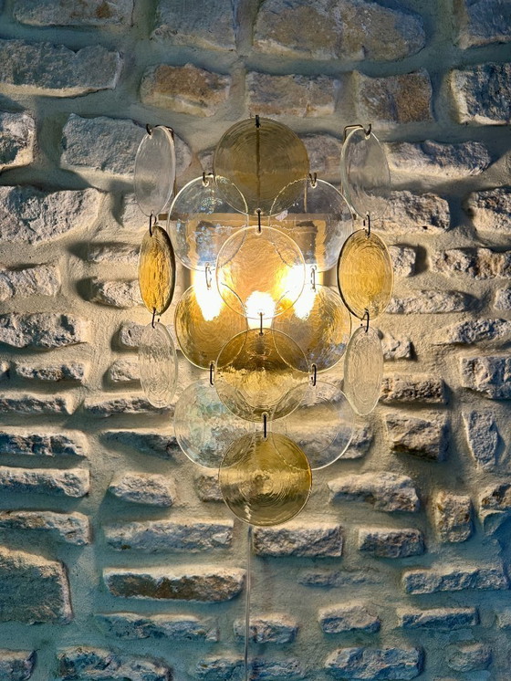 Image 1 of GINO VISTOSI VINTAGE WALL LAMP