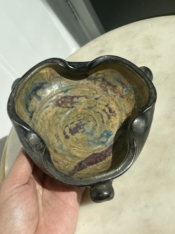 Image 1 of Authentieke Art Deco Vide-Poche - Roger Guérin - Bouffioux - met originele sticker