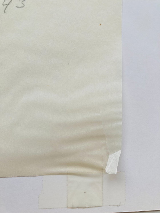 Image 1 of H. Bos - Lino astratto vintage - 1970