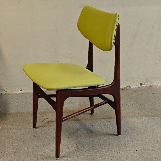 Sedie da pranzo vintage Louis Van Teeffelen Wébé – Wood (photo 8 of 11)