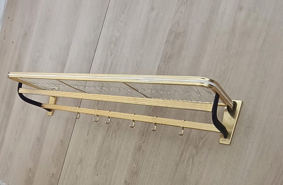 Image 1 of Großer Garderobenständer mit Schnüren aus den 1950er Jahren