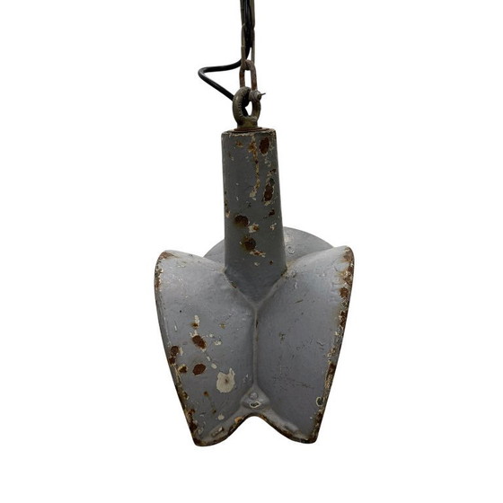 Image 1 of Suspension industrielle vintage n° 2 par Esla avec miroirs