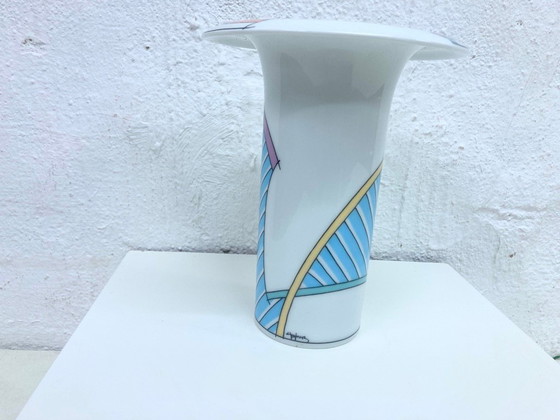 Image 1 of Vaso Rosenthal anni '80 Dorothy Hafner forma Tapio Wirkkala