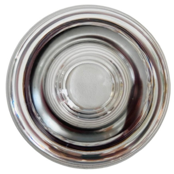 Image 1 of KOSTA BODA Porte-bougie votive violet tourbillonnant