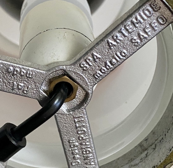 Image 1 of Artemide Saffo lampe design Angelo Mangiarotti 1967 Italie comme flos kartell harvey guzzini