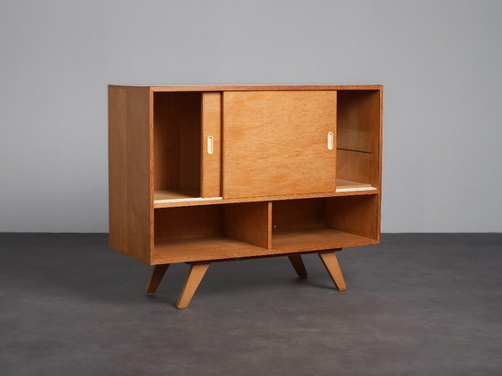 Sideboard with Sliding Doors, Czechoslovakia, 1960s – Wood (photo 3 of 9)