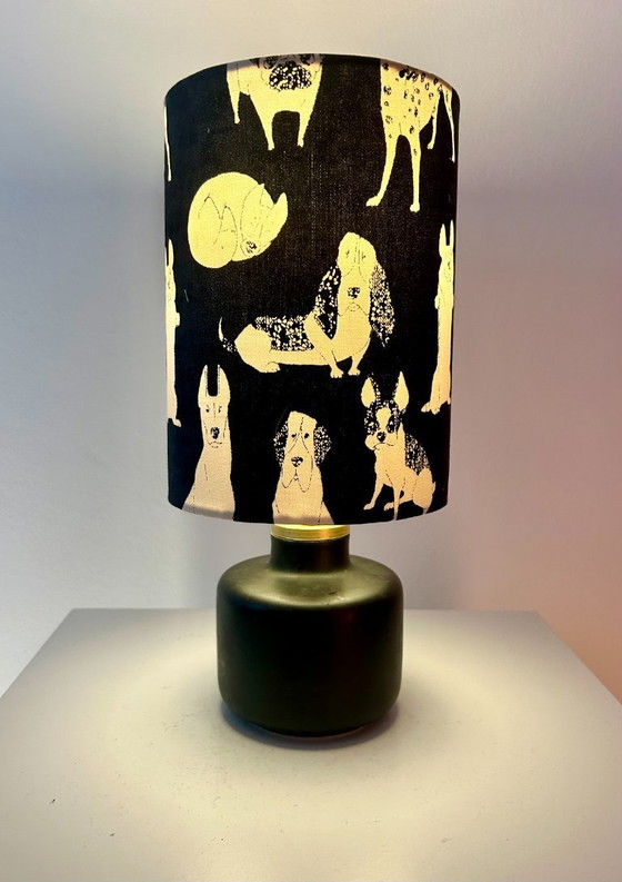 Image 1 of Upgecycelte Vasenlampe aus Melitta-Keramik (1950er/1960er Jahre)