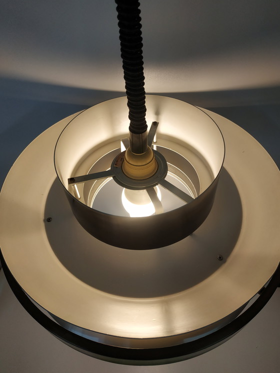Image 1 of Scandinavian style ceiling design ring lamp by Herda, 60-70s (adjustable in height)