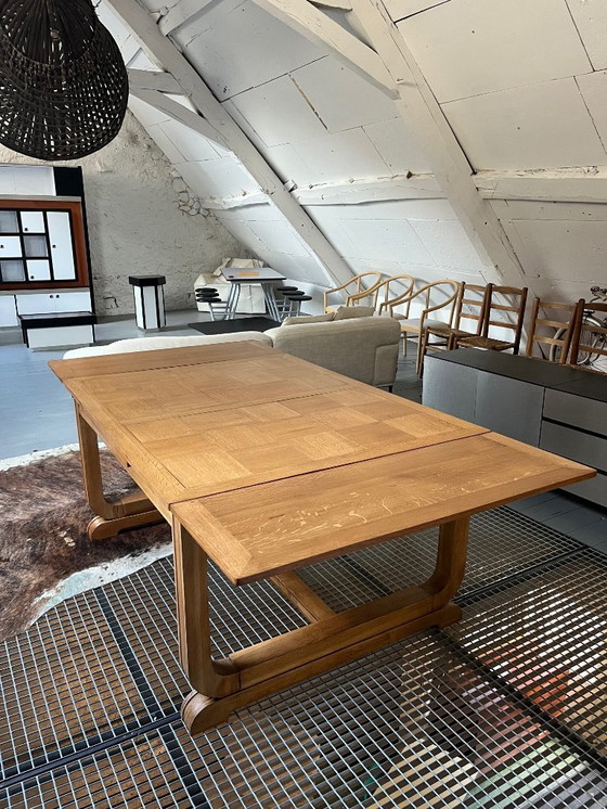 Image 1 of 1940s oak table