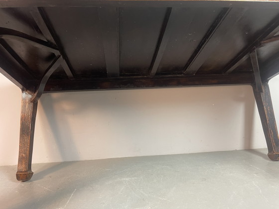 18th Century Chinese Qing Dynasty Black Lacquer Altar Table, China, 1700s. Ref. DT2000 – Dining tables, Wood (photo 14 of 15)