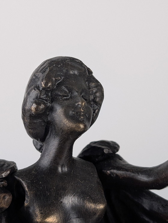 Image 1 of Sculpture de femme articulée en bronze par Carl Kauba, années 1900