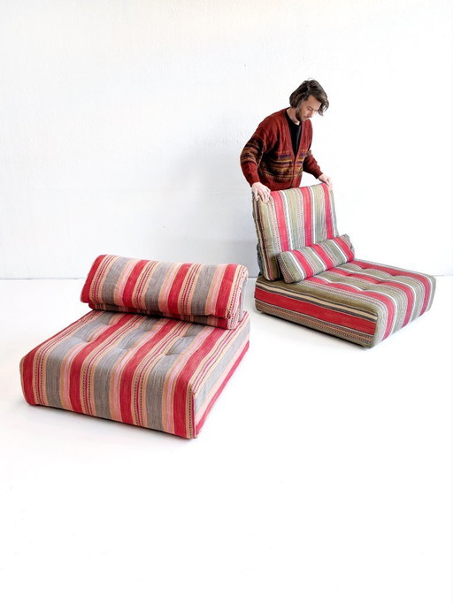 Canapé Modulable "Voyage Immobile" de Hans Hopfer pour Roche Bobois 1990