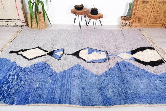 Handmade traditional carpet 250cm x 150cm Moroccan – Rugs & carpets, Wool (photo 3 of 11)