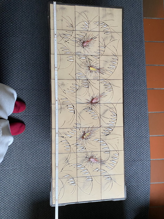 Image 1 of Vallauris la Roue coffee table (damaged)