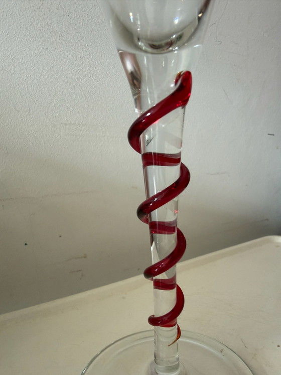 Set mit 2 Champagnerflöten, Gläser & Karaffe, Glas, Transparent (Foto 3 von 6)
