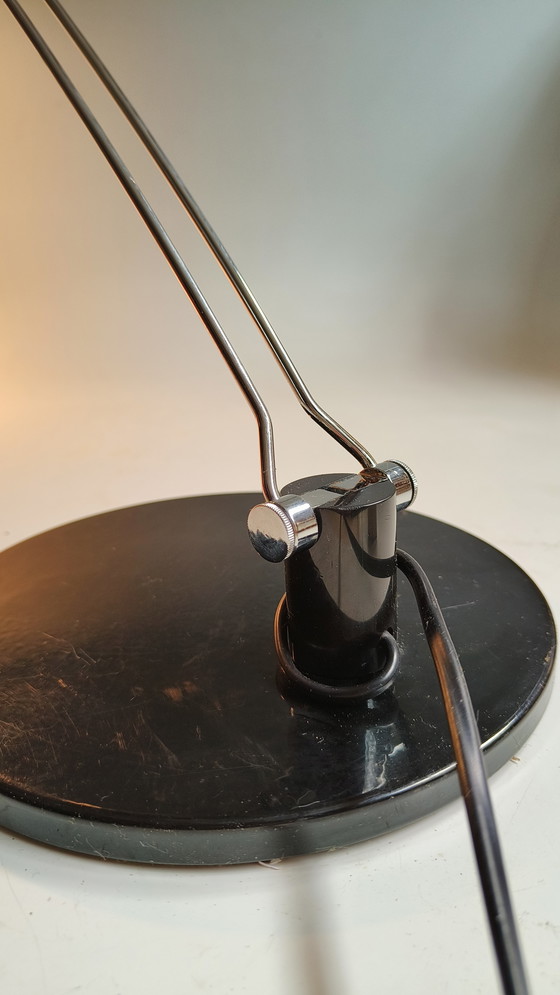 Image 1 of Modernist 1980s plexiglass desk lamp