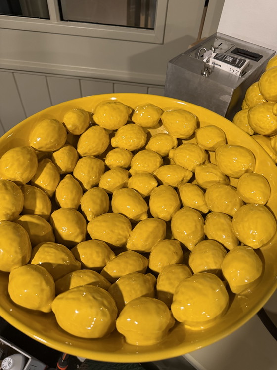 Des Pots Bol Citron LEM-S45-GE – Céramique Jaune Ø43 Cm – Ceramic (photo 2 of 5)