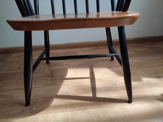 Image 1 of Silla escandinava de huso, silla de huso de madera