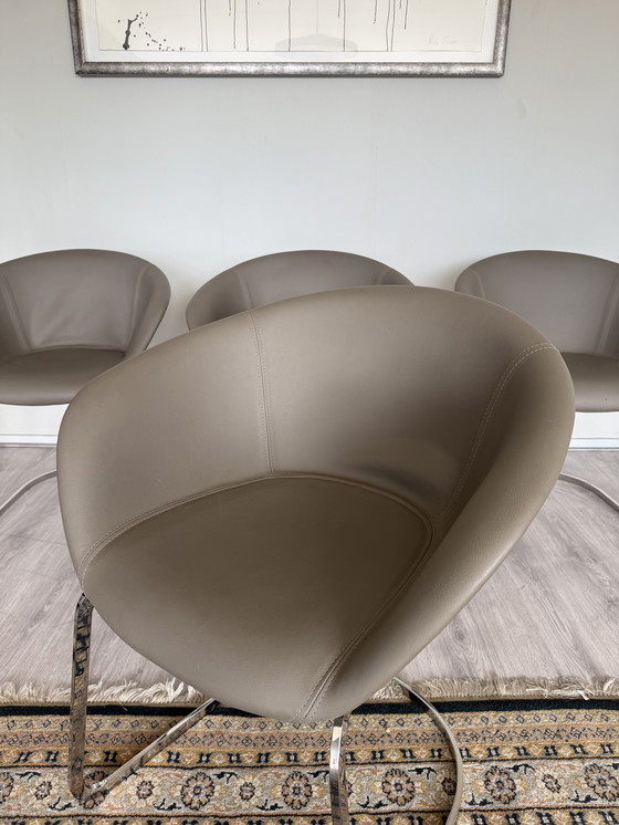 Image 1 of 4x Chaise Arper Duna Design by Lievore Altherr Molina, ca2014