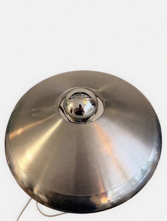 Image 1 of Louis Kalff for Philips - Romeo Desk Lamp (Rare Chrome Shade), 1950s