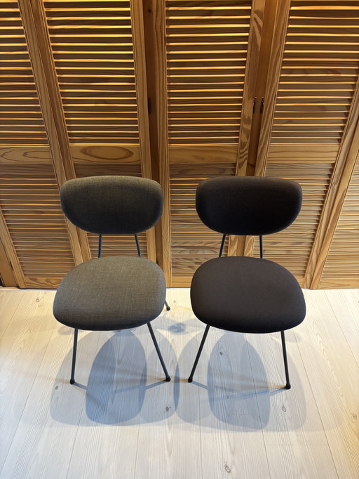 2 stuks W.H. Gispen 101 stoelen aangeboden (gestoffeerd)