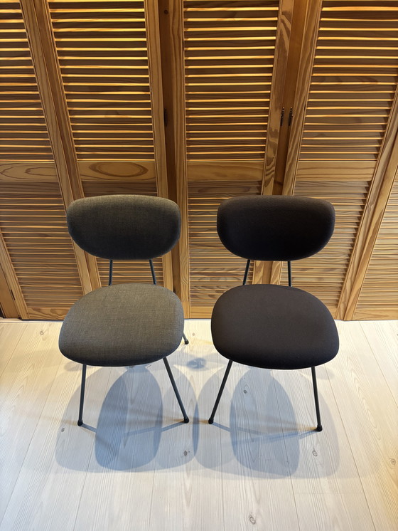 Image 1 of 2 stuks W.H. Gispen 101 stoelen aangeboden (gestoffeerd)