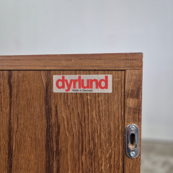 Image 1 of Dyrlund vintage 1960s wall unit display cabinet Danish