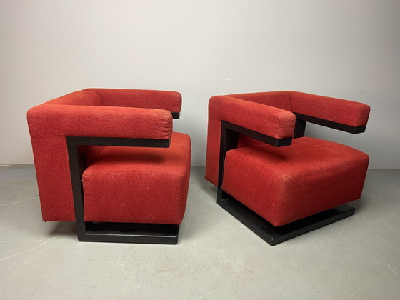 Conjunto de dos sillones Walter Gropius F51 Bauhaus para Tecta. Alemania, década de 1980. Ref.: CH2009 – Wood (photo 6 of 15)