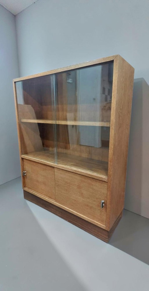 antiek boekenkast jaren '50