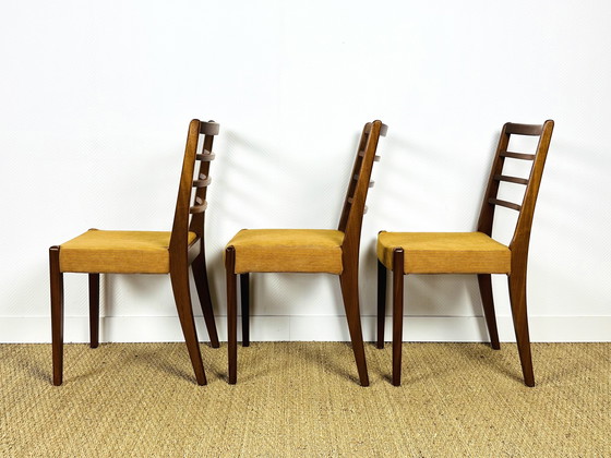 Image 1 of 3 Skandinavische Stühle aus Teakholz 1960