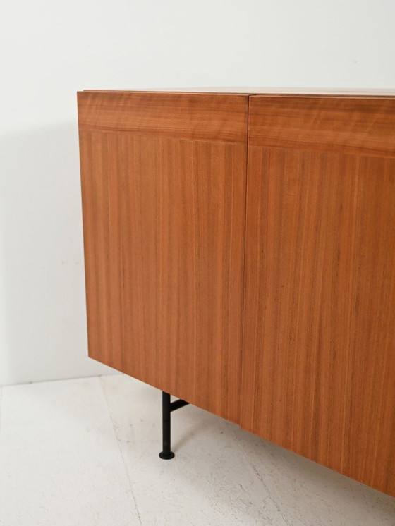 Image 1 of Sideboard in teak with six doors attributed to Nils Jonsson