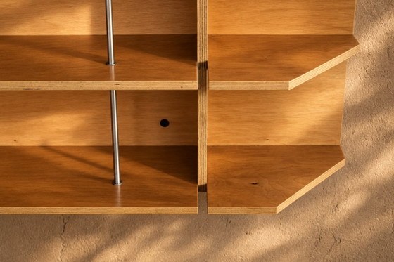 Mobile a parete vintage | Mobile pensile | Librerie – Legno (photo 4 of 6)