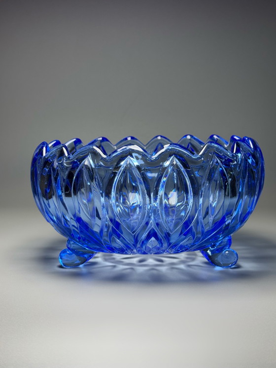 Image 1 of Lausitzer Glaswerke - ART DECO Bowl “Oreon”