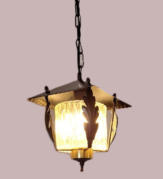 Image 1 of autentico ciondolo/lampada d'epoca. Anni '50/'60